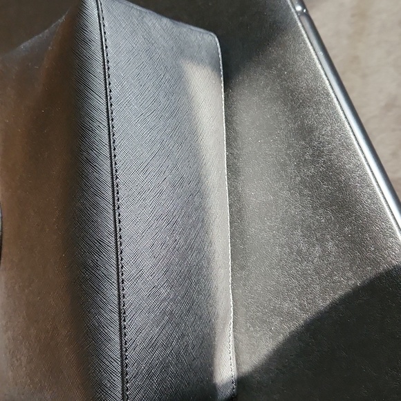 DKNY Black Leather Crossbody - Picture 4 of 6